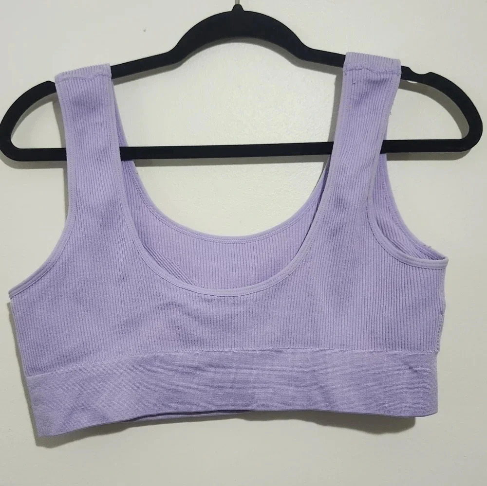 Purple Izod Sports Bra - Picture 2 of 3